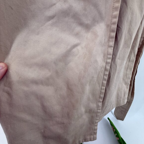 Banana Republic early 2000s Timeless trench coat with belt Womens Size Large - Picture 14 of 15